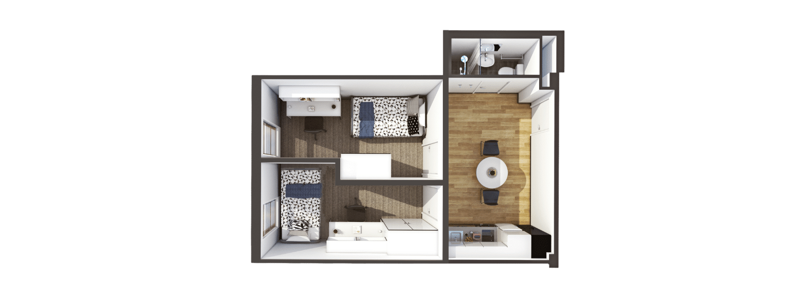 cg_2 Bedroom Apartment